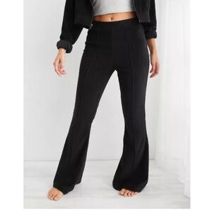 Aerie Groove-On Ribbed Velour Flare Pants - women’s XS